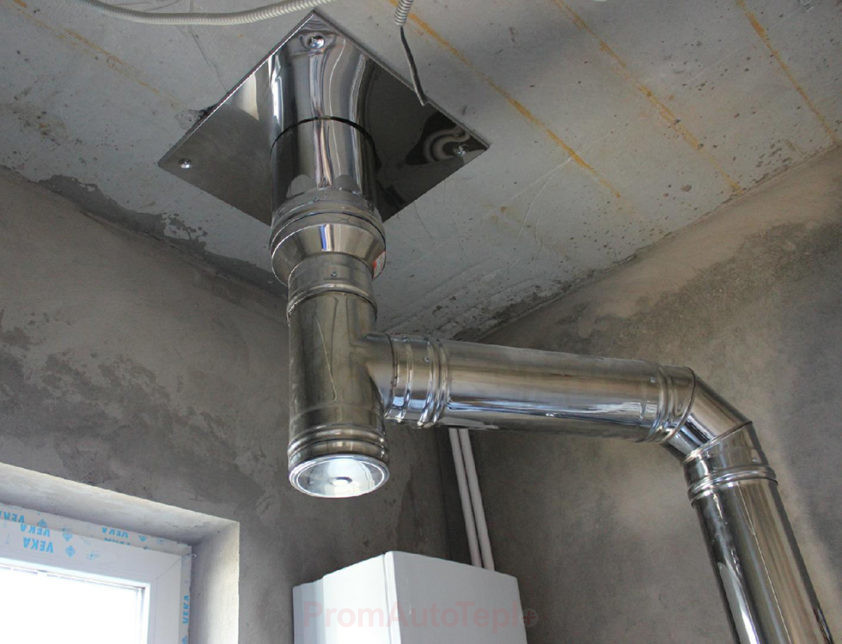 
Конструкция, особенности и монтаж дымовой трубы котла
